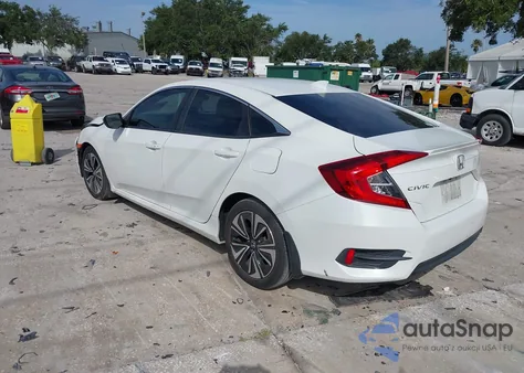 2018 Honda Civic Ex-T from USA, damaged, VIN JHMFC1F32JX027457